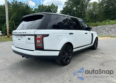 2017 Land Rover Range Rover Supercharged из США, поврежденный, VIN SALGS5FEXHA361002